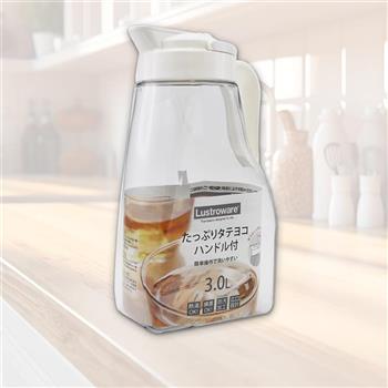 日本製岩崎可橫放耐熱冷水壺-3.0L-2支【金石堂、博客來熱銷】