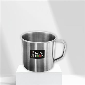 樂司/304不鏽鋼口杯-無蓋-8cm-4入