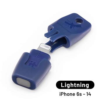 德國heat it |藍精靈魔法止癢器 免擦藥 適用 iPhone6s-14 (Lightning 接頭)