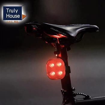 【Truly House】超廣角偵查者智慧感應煞車燈 自行車尾燈 高亮度