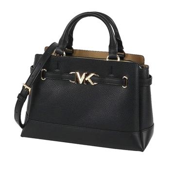MICHAEL KORS 素面皮革三層兩用包-黑