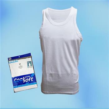 涼爽精梳棉男背心-6842-3件組
