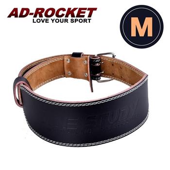 【AD-ROCKET】牛皮革絨面健身腰帶/健力/舉重/重訓腰帶
