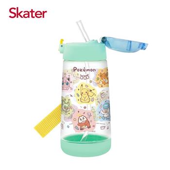 Skater PET吸管水壺(480ml)寶可夢