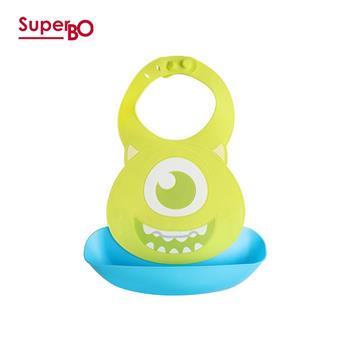 SuperBO 3D防水圍兜-大眼仔