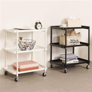 YoStyle 風澤鋼製三層置物推車(2色可選)