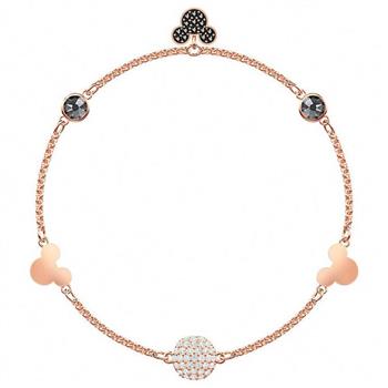 SWAROVSKI 迪士尼聯名造型手鍊-玫瑰金