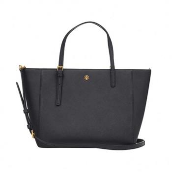 TORY BURCH 防刮皮革托特兩用包－黑