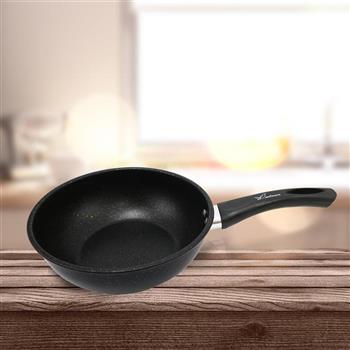 麥飯石 迷你不沾炒鍋-20cm-1支