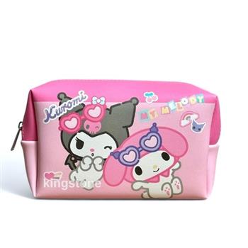 Sanrio 三麗鷗【酷洛米與美樂蒂】輕巧化妝包