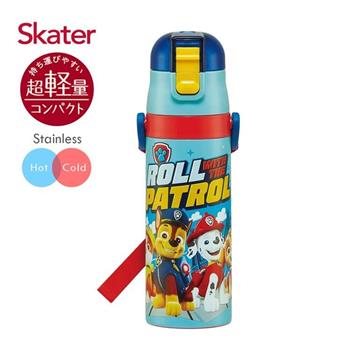 Skater不鏽鋼直飲保溫水壺(470ml) 汪汪隊Roll