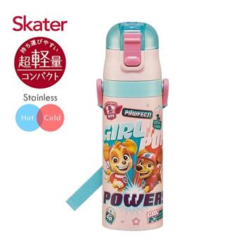 Skater不鏽鋼直飲保溫水壺(470ml) 汪汪隊Girl