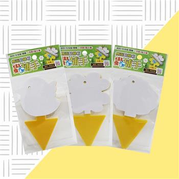 蟲捕手 雙面黏蠅板-4入x12組