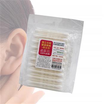 獨立包裝 雙頭棉棒-綜合包-70枚入x12組