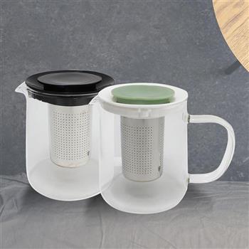 Kiyodo 爵士耐熱玻璃泡茶壺-850ml-1支