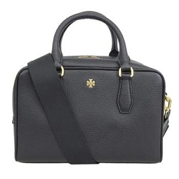 Tory burch 荔枝皮革兩用包－黑色