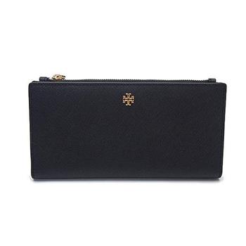 Tory burch 對開防刮長夾－黑色