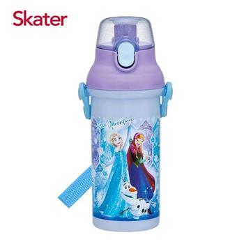 Skater銀離子直飲水壺(480ml)冰雪奇緣Heart