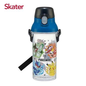 Skater直飲透明水壺 (480ml)寶可夢Pokemon