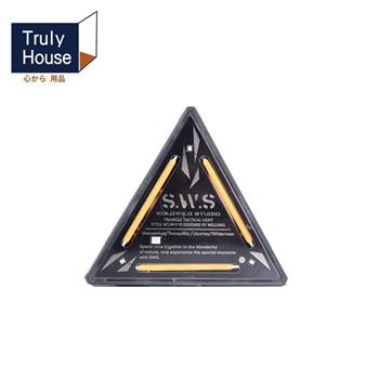 【Truly House】極黑限定 戶外戰術三角燈警示燈 露營燈 帳篷燈 自行車燈 掛燈(兩款任選)