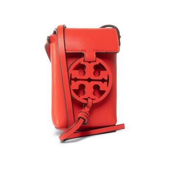 Tory burch 雙T-LOGO皮革小包-紅色