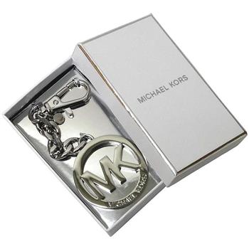 MICHAEL KORS LOGO吊飾-銀