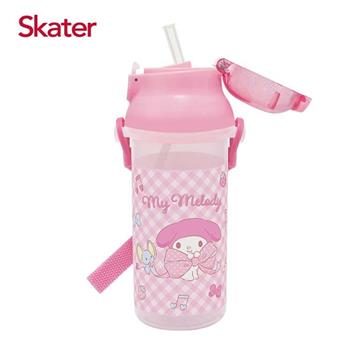 Skater吸管銀離子水壺(480ml)美樂蒂Ribbon