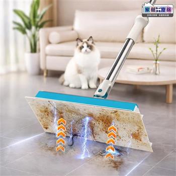 家簡塵除 萬用夾布拖把