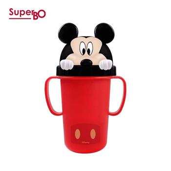 SuperBO 不鏽鋼內膽吸管杯-米奇