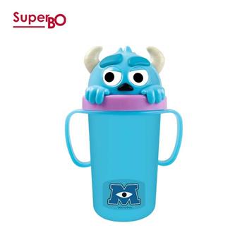 SuperBO 不鏽鋼內膽吸管杯-毛怪