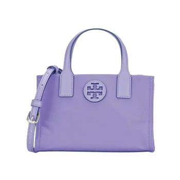 TORY BURCH 尼龍迷你托特包/兩用包-薰衣草紫