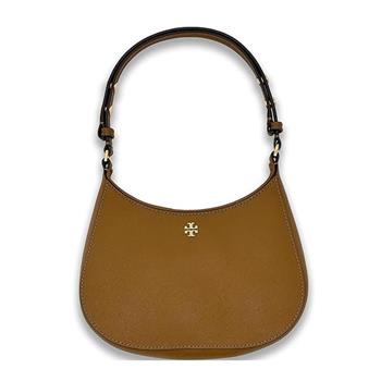 TORY BURCH Emerson 防刮皮革馬鞍包-焦糖