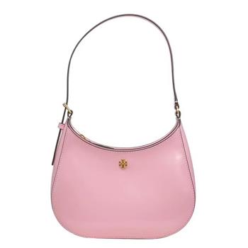 TORY BURCH Emerson 漆皮皮革肩背包-粉