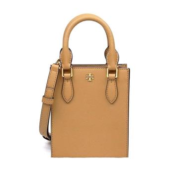 TORY BURCH 迷你手提托特包-焦糖