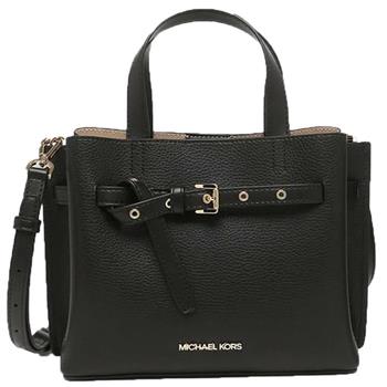 MICHAEL KORS 造型皮革兩用包-黑