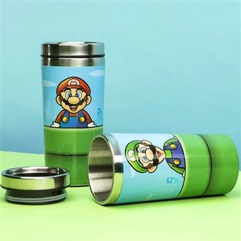【Paladone UK】Nintendo 任天堂 超級瑪利歐 傳送水管不鏽鋼保溫杯 - 450ml