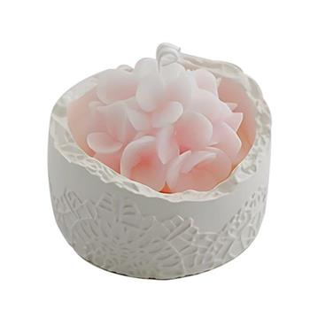 AMARA 香氛聖誕蠟燭-繡球花粉(白桃烏龍)