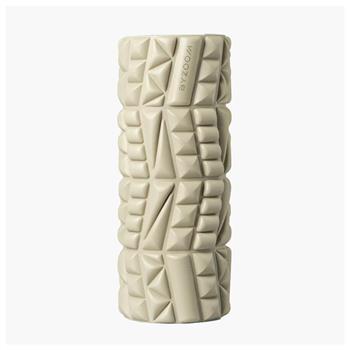 Byzoom Fitness 淺羊絨色強化按摩滾筒