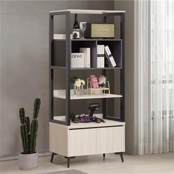 喜家居2.7尺開放高櫃(2542)