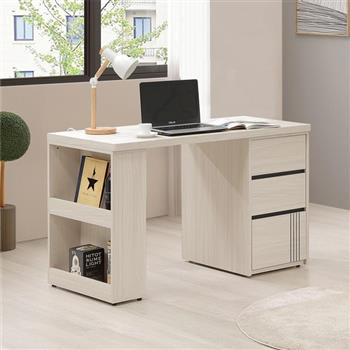 喜家居4尺三抽書桌(2542)