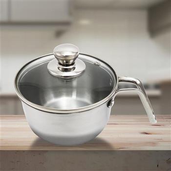Dashiang 304不鏽鋼萬用美味泡麵鍋-14cm-附蓋-1組