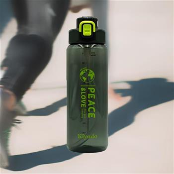 Kiyodo彈跳吸管水壺-1L-2支