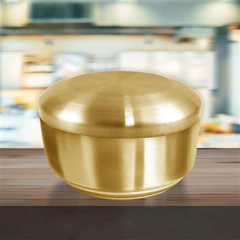 韓式304不鏽鋼雙層碗組-10.5cm-金色-2入