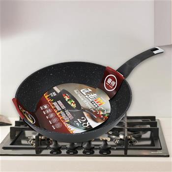 匠煮德國科技不沾IH深型平煎鍋-28cm-1支