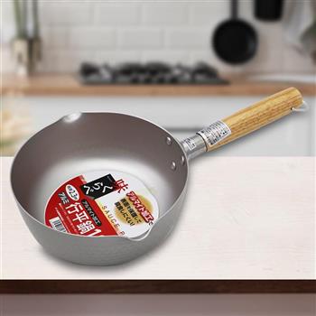 日本進口雙引水行平鍋-18cm-1支