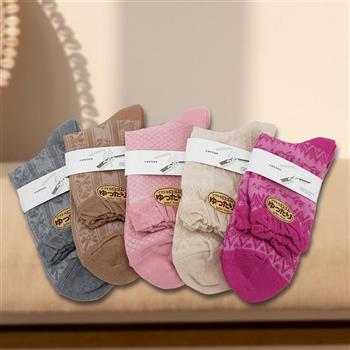 日本製短筒棉女襪-22~24cm-6雙入