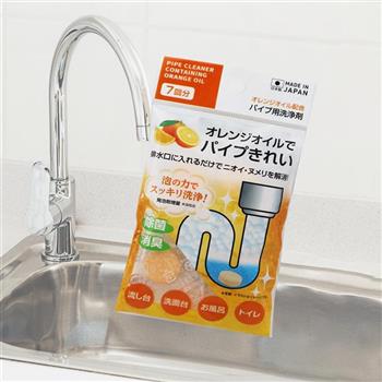 日本製橘子排水管清潔碇-4gx7入x5組