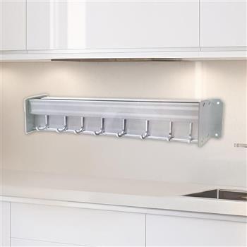 太空鋁合金廚房刀架-8勾-1入