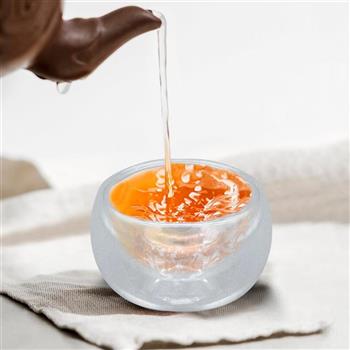 啵啵雙層玻璃品茗杯-50ml-8入