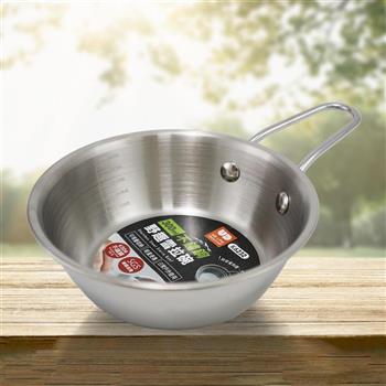 304不鏽鋼野趣雪拉碗-300ml-4入